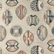 Barbican Fabric by Ian Sanderson Folk