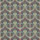 Birds & Cherries Cotton Fabric by GP & J Baker Indigo
