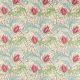 Lent Lily Fabric by Morris & Co Plum/Bayleaf