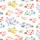 One Two Three Fabric by Villa Nova Blue