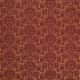 Pomegranate Brocatelle Fabric by Zoffany Cochineal