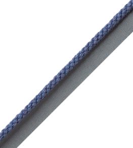 6mm Cambridge Cord With Tape Trimming by Samuel & Sons Delphinium 6mm Cambridge Cord With Tape Trimming by Samuel & Sons Delphinium