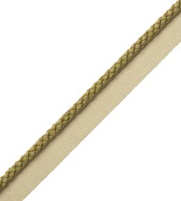 6mm Cambridge Cord With Tape Trimming by Samuel & Sons Khaki 6mm Cambridge Cord With Tape Trimming by Samuel & Sons Khaki