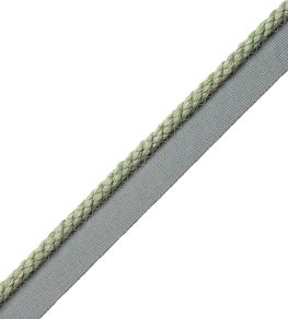 6mm Cambridge Cord With Tape Trimming by Samuel & Sons Seafoam 6mm Cambridge Cord With Tape Trimming by Samuel & Sons Seafoam