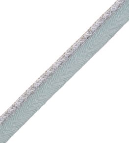 1/4" Jardin Silk Cord With Tape Trimming by Samuel & Sons Seafoam 1/4" Jardin Silk Cord With Tape Trimming by Samuel & Sons Seafoam