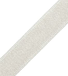 38mm Cambridge Metallic Braid Trimming by Samuel & Sons Platinum 38mm Cambridge Metallic Braid Trimming by Samuel & Sons Platinum