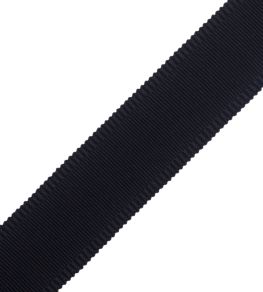 38mm Cambridge Strie Braid Trimming by Samuel & Sons Black 38mm Cambridge Strie Braid Trimming by Samuel & Sons Black