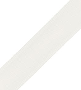 38mm Cambridge Strie Braid Trimming by Samuel & Sons Chalk White 38mm Cambridge Strie Braid Trimming by Samuel & Sons Chalk White