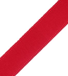 38mm Cambridge Strie Braid Trimming by Samuel & Sons Poppy 38mm Cambridge Strie Braid Trimming by Samuel & Sons Poppy