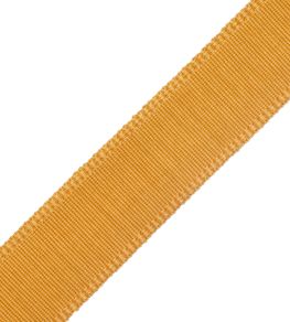 38mm Cambridge Strie Braid Trimming by Samuel & Sons Saffron 38mm Cambridge Strie Braid Trimming by Samuel & Sons Saffron
