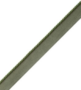 2.5mm Cambridge Cord With Tape Trimming by Samuel & Sons Basil