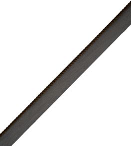 2.5mm Cambridge Cord With Tape Trimming by Samuel & Sons Espresso