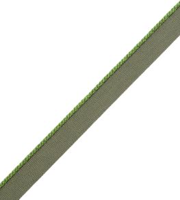 2.5mm Cambridge Cord With Tape Trimming by Samuel & Sons Lime 2.5mm Cambridge Cord With Tape Trimming by Samuel & Sons Lime