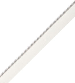 2.5mm Cambridge Cord With Tape Trimming by Samuel & Sons Mist 2.5mm Cambridge Cord With Tape Trimming by Samuel & Sons Mist