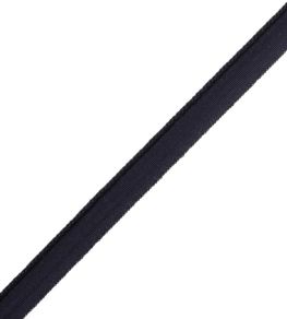 2.5mm Cambridge Cord With Tape Trimming by Samuel & Sons Navy