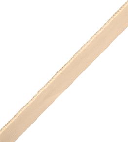 2.5mm Cambridge Cord With Tape Trimming by Samuel & Sons Oatmeal 2.5mm Cambridge Cord With Tape Trimming by Samuel & Sons Oatmeal