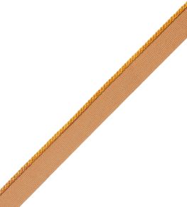 2.5mm Cambridge Cord With Tape Trimming by Samuel & Sons Saffron 2.5mm Cambridge Cord With Tape Trimming by Samuel & Sons Saffron