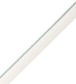 2.5mm Cambridge Cord With Tape Trimming by Samuel & Sons Seaspray 2.5mm Cambridge Cord With Tape Trimming by Samuel & Sons Seaspray