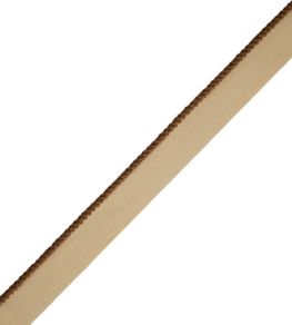 2.5mm Cambridge Cord With Tape Trimming by Samuel & Sons Tobacco