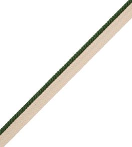 1/8" Saisons Cord With Tape Trimming by Samuel & Sons Basil
