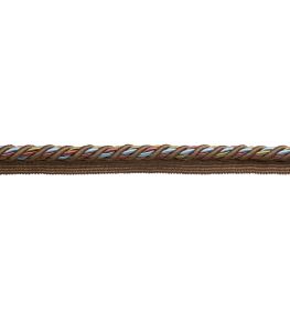 13mm Trianon Cord with Tape Trimming by Samuel & Sons Chocolat 13mm Trianon Cord with Tape Trimming by Samuel & Sons Chocolat