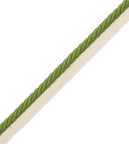 3/8" Saisons Cord With Tape Trimming by Samuel & Sons Lime 3/8" Saisons Cord With Tape Trimming by Samuel & Sons Lime