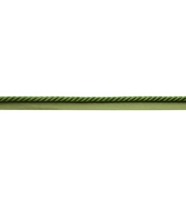 3/8" Sophie Cord with Tape Trimming by Samuel & Sons Basil 3/8" Sophie Cord with Tape Trimming by Samuel & Sons Basil