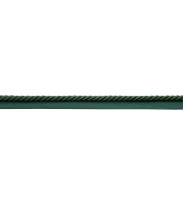 3/8" Sophie Cord with Tape Trimming by Samuel & Sons Viridian Green 3/8" Sophie Cord with Tape Trimming by Samuel & Sons Viridian Green