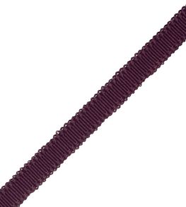 13mm Cambridge Strie Braid Trimming by Samuel & Sons Eggplant 13mm Cambridge Strie Braid Trimming by Samuel & Sons Eggplant