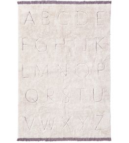 ABC RugCycled Rug by Lorena Canals Natural ABC RugCycled Rug by Lorena Canals Natural