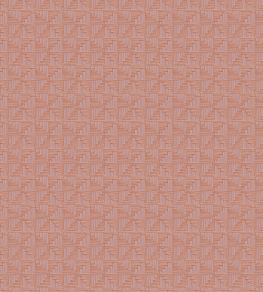 Abstract Check Wallpaper by Eijffinger Salmon Abstract Check Wallpaper by Eijffinger Salmon