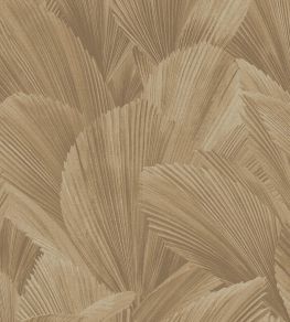 Abstract Leaves Wallpaper by Eijffinger Brown/Taupe