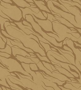 Abstract Lines Wallpaper by Eijffinger Gold Abstract Lines Wallpaper by Eijffinger Gold