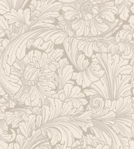 Acanthus Wallpaper by Cole & Son Cream & Pebble