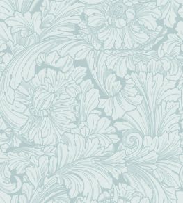 Acanthus Wallpaper by Cole & Son Print Room Blue Acanthus Wallpaper by Cole & Son Print Room Blue