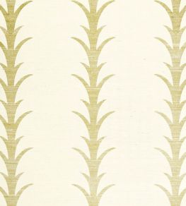 Acanthus Stripe Sisal Wallpaper by Schumacher Filigree Acanthus Stripe Sisal Wallpaper by Schumacher Filigree