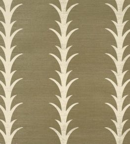Acanthus Stripe Sisal Wallpaper by Schumacher Juniper