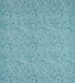 Acanthus Weave Fabric by Clarke & Clarke Denim Acanthus Weave Fabric by Clarke & Clarke Denim