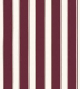 Accordion Stripe Wallpaper by Scalamandre Burgundy Accordion Stripe Wallpaper by Scalamandre Burgundy