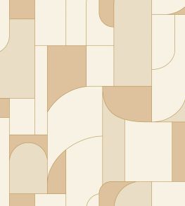 Achille Wallpaper by Caselio Blanc beige Achille Wallpaper by Caselio Blanc beige