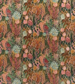 Acropora Brazilian Fabric by Harlequin Rosewood / Nectar / Tree Canopy Acropora Brazilian Fabric by Harlequin Rosewood / Nectar / Tree Canopy