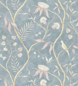Adam's Eden Fresco Wallpaper by Lewis & Wood Celestial Adam's Eden Fresco Wallpaper by Lewis & Wood Celestial
