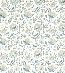 Adeline Fabric by Clarke & Clarke Denim/Midnight Adeline Fabric by Clarke & Clarke Denim/Midnight