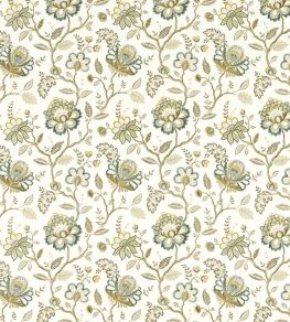 Adeline Fabric by Clarke & Clarke Teal Adeline Fabric by Clarke & Clarke Teal