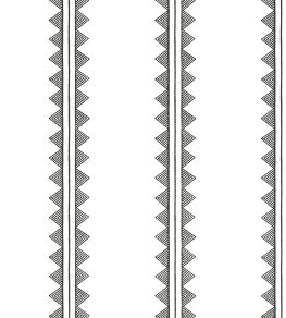 Agave Stripe Wallpaper by Thibaut Black Agave Stripe Wallpaper by Thibaut Black