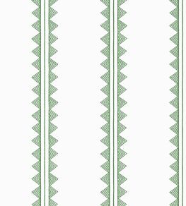 Agave Stripe Wallpaper by Thibaut Green