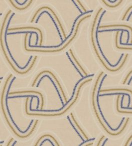Aisance Fabric by Camengo Indigo Aisance Fabric by Camengo Indigo