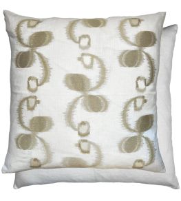 Ajanta Cushion 60 x 60cm by William Yeoward Linen Ajanta Cushion 60 x 60cm by William Yeoward Linen