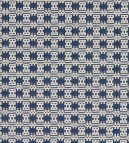 Akan Fabric by Sanderson Indigo Akan Fabric by Sanderson Indigo