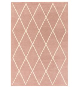 Albany Diamond Rug by Asiatic Pink Albany Diamond Rug by Asiatic Pink